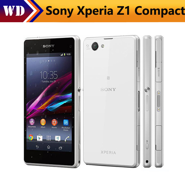 Refurbished Sony Xperia Z1 Compact Z1 mini D5503 3G/4G 4.3&quot; 20.7MP WIFI GPS  2GB +16GB  Mobile phone