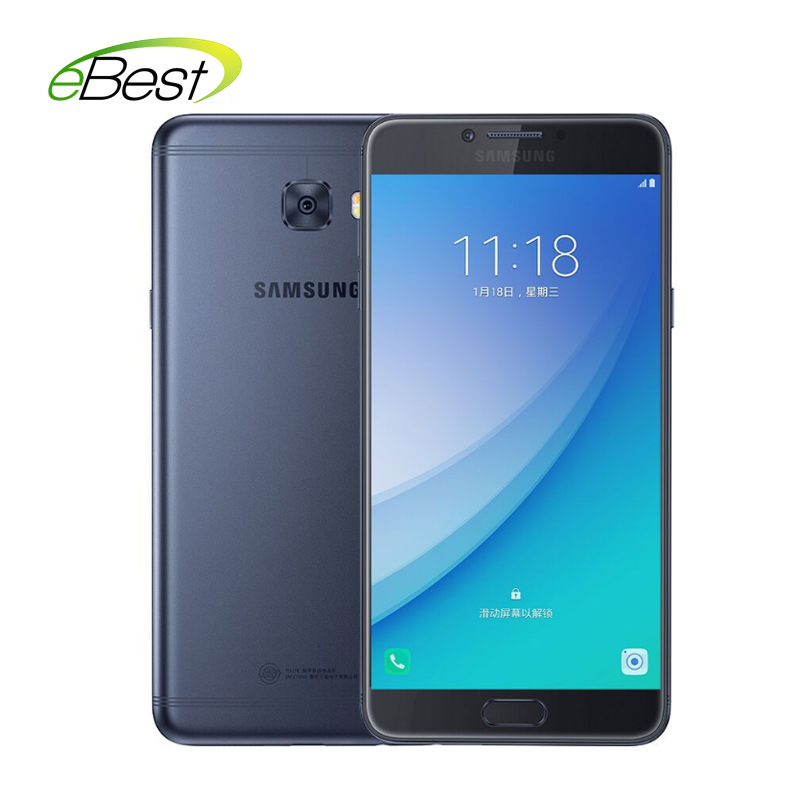 Refurbished  Samsung Galaxy C7 Pro 4G RAM 64G ROM Dual Sim 5.7" 3300mAh 16MP 4G LTE Smart Phone