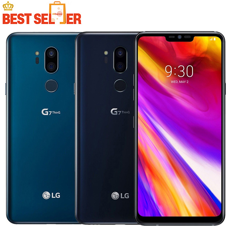 Refurbished smartphone LG G7 6.1&quot; 64G ROM 4G RAM  4G LTE Android Dual 16MP   3 Camera  3000mAh phone