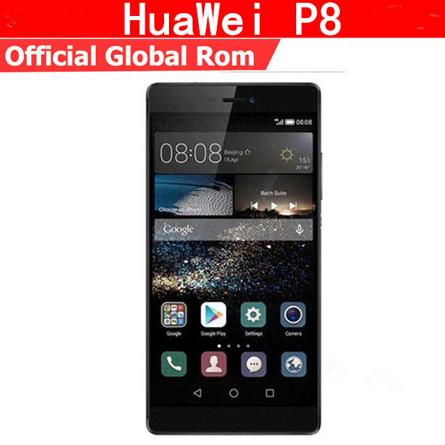 Global Google  Version Refurbished phone Huawei P8 3+16GB -5.2 &apos;&apos;-13+8MP-Double SIM smartphone