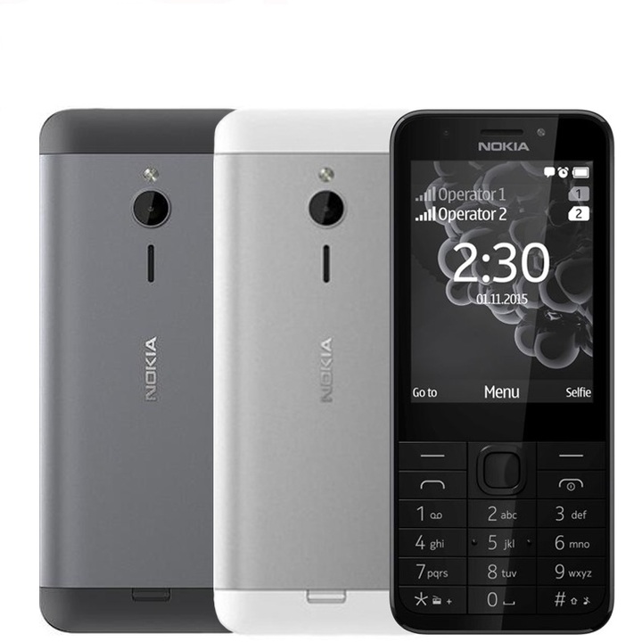Nokia 230 GSM 2.8 inch 2MP QWERTY Keyboard Refurbished Mobile Phone