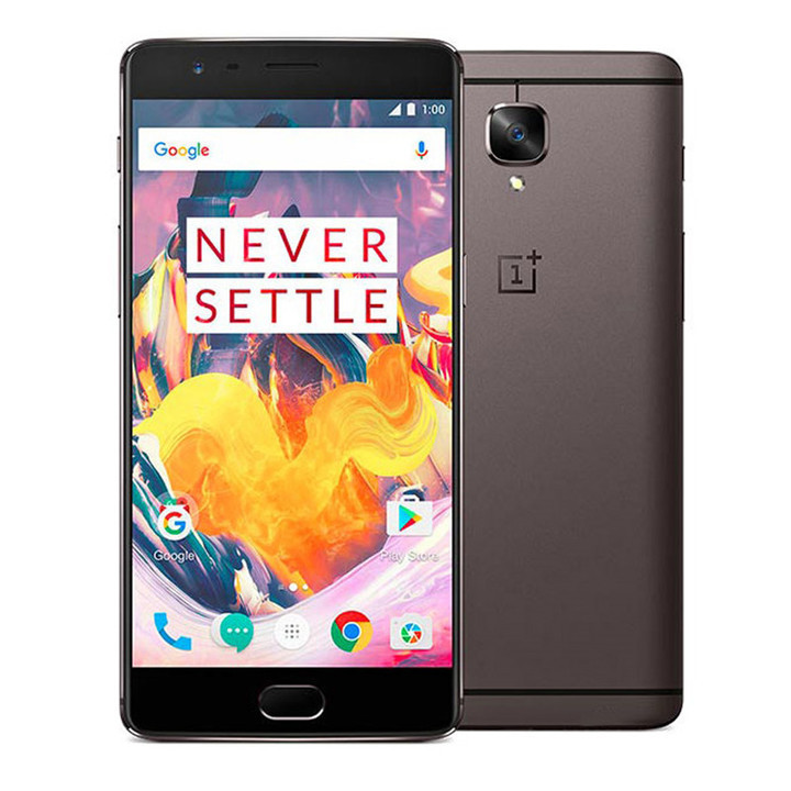 Refurbished OnePlus 3T Smartphone 6GB RAM 64GB ROM 5.5&quot; FHD Snapdragon 821 16MP NFC Mobile Phone