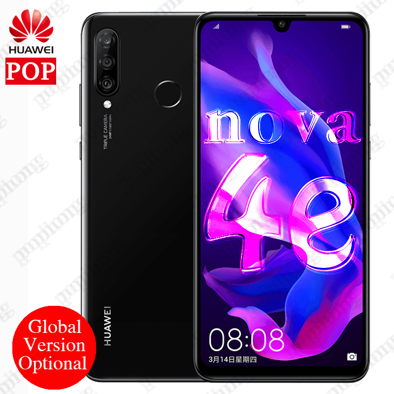 Refurbished Huawei P30 Lite Global Version 6GB/4GB+128GB Smartphone 32MP+24MP  Camera Android 9.0