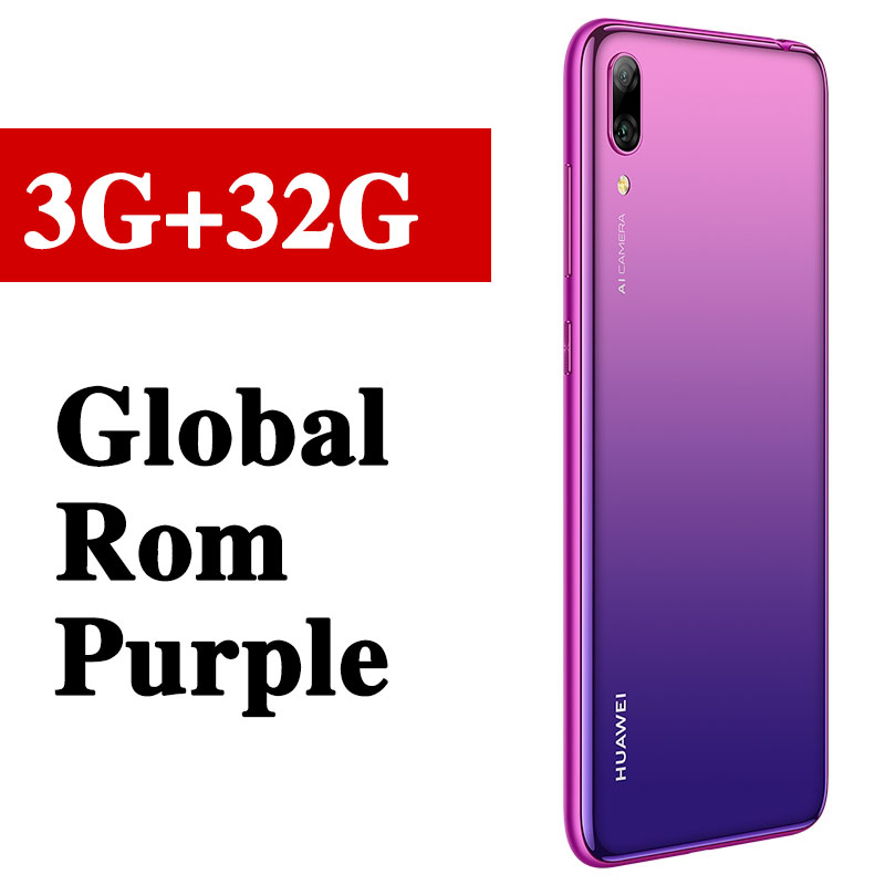 Refurbished Huawei Y7 Prime 2019 4G+64GB 6.26&quot; Huawei enjoy 9 Smartphone 4000mAh 13mp+8mp
