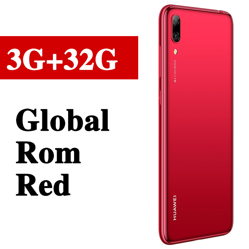 Refurbished Huawei Y7 Prime 2019 4G+64GB 6.26&quot; Huawei enjoy 9 Smartphone 4000mAh 13mp+8mp