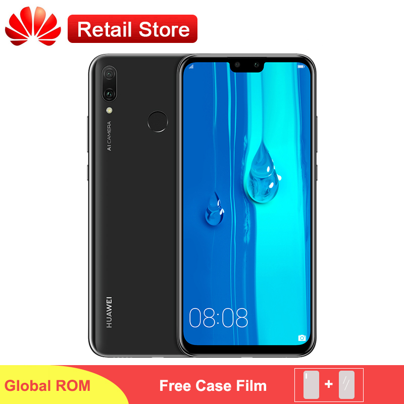 Refurbished Global ROM Huawei Y9 2019 Enjoy 9 plus Smartphone 6.5&apos;&apos; 16MP+13MP 4000mAh 4*Camera