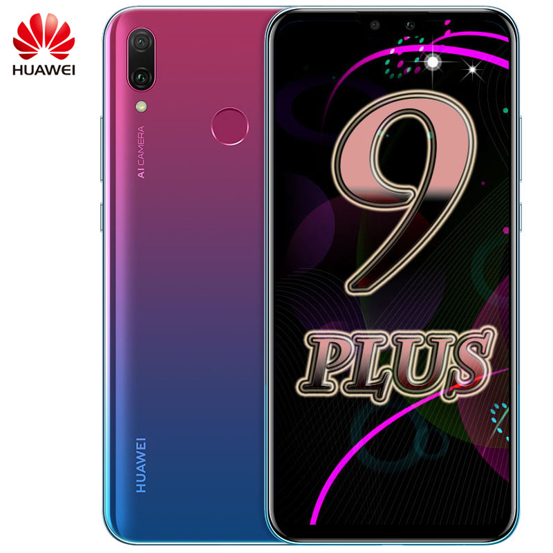 Refurbished Global ROM Huawei Y9 2019 Enjoy 9 plus Smartphone 6.5&apos;&apos; 16MP+13MP 4000mAh 4*Camera