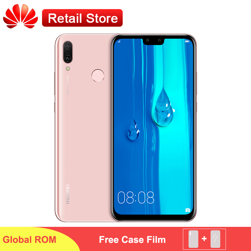 Refurbished Global ROM Huawei Y9 2019 Enjoy 9 plus Smartphone 6.5&apos;&apos; 16MP+13MP 4000mAh 4*Camera