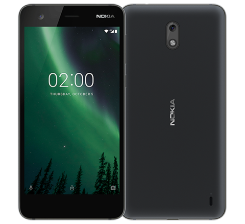 Refurbished Nokia 2 5&quot; Smartphone - Android 7.0  - 4G LTE - Unlocked Single SIM  - 8GB  8MP+5MP