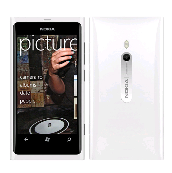 Certified Refurbished Lumia Nokia 800 mobile Phone GPS 3.7&quot; Touchscreen 8.0MP 16GB cell phone