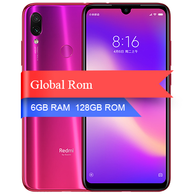 Refurbished Xiaomi Redmi Note 7 Pro 6.3 "'6GB+128GB  4000mAh Water Drop Screen 48+13MP Smartphone
