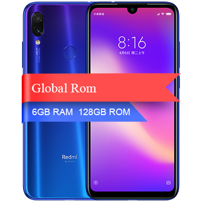 Refurbished Xiaomi Redmi Note 7 Pro 6.3 "'6GB+128GB  4000mAh Water Drop Screen 48+13MP Smartphone