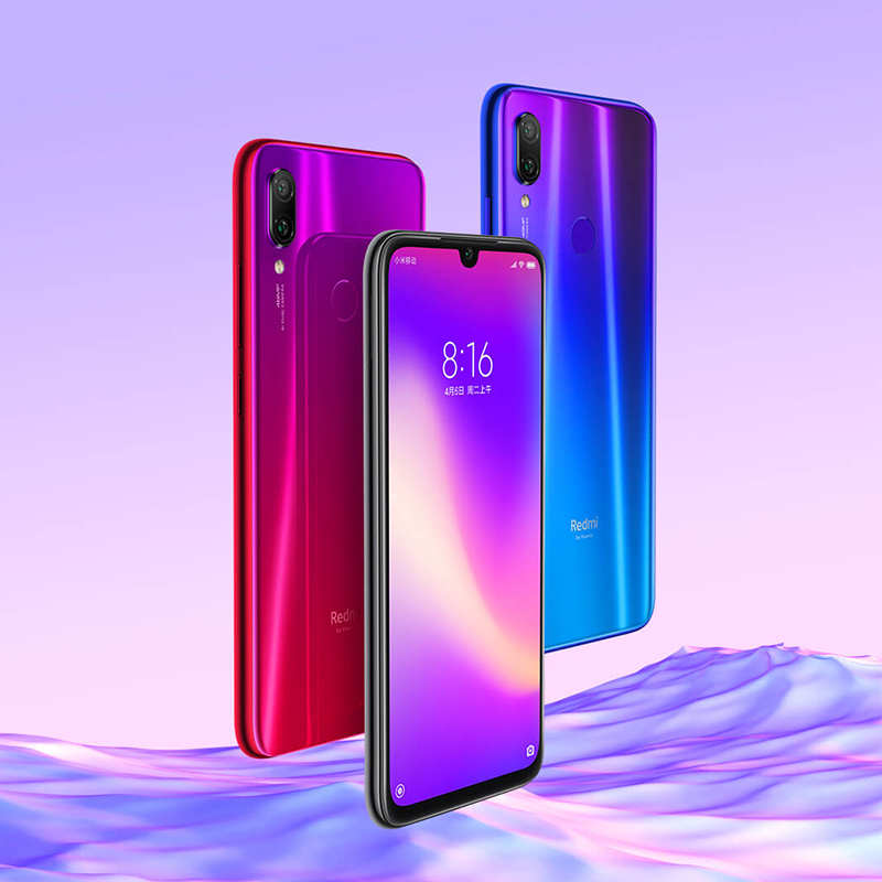 Refurbished Xiaomi Redmi Note 7 Pro 6.3 "'6GB+128GB  4000mAh Water Drop Screen 48+13MP Smartphone
