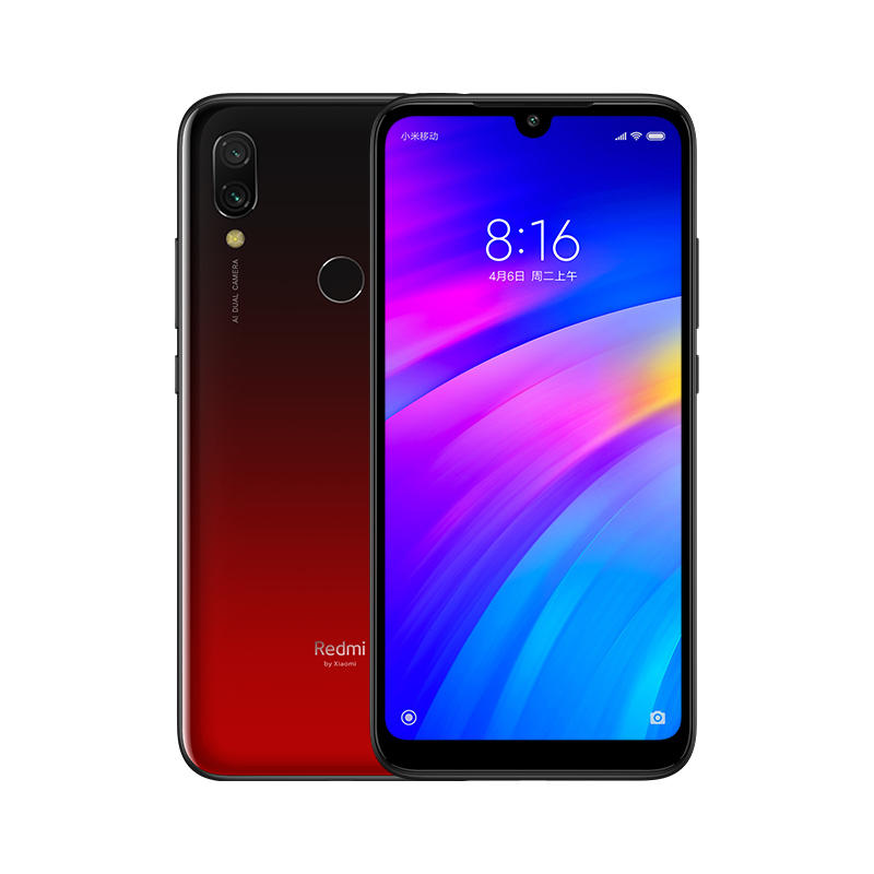 Refurbished Xiaomi Redmi 7 6.26" 3GB +32Gb/4GB +64GB Mobile Phone 12MP Camera 4000mAh Battery