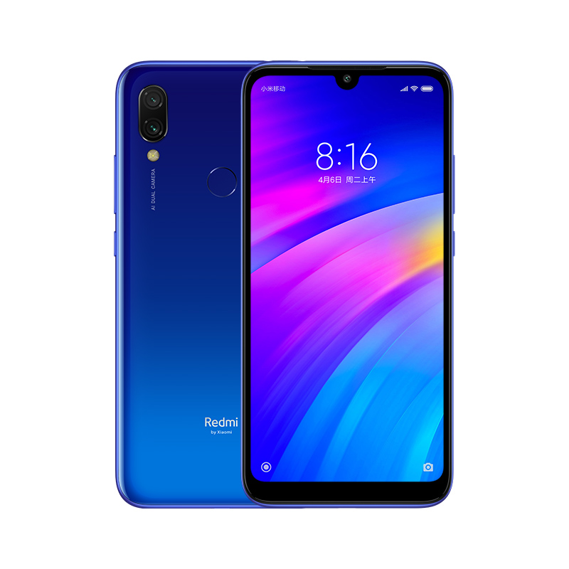 Refurbished Xiaomi Redmi 7 6.26" 3GB +32Gb/4GB +64GB Mobile Phone 12MP Camera 4000mAh Battery