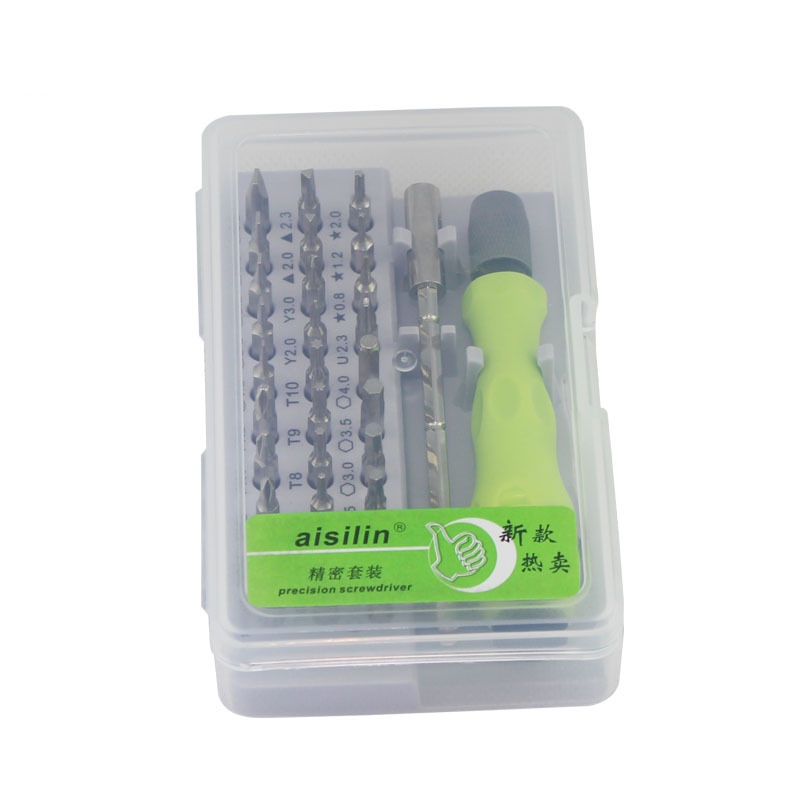 32in1 Mini Screwdriver Set Professional Repair Tool Kit for PC,phone,Tablet,Laptop,Camera Multicolor