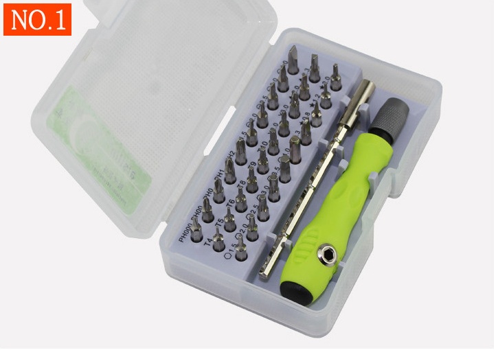 32in1 Mini Screwdriver Set Professional Repair Tool Kit for PC,phone,Tablet,Laptop,Camera Multicolor