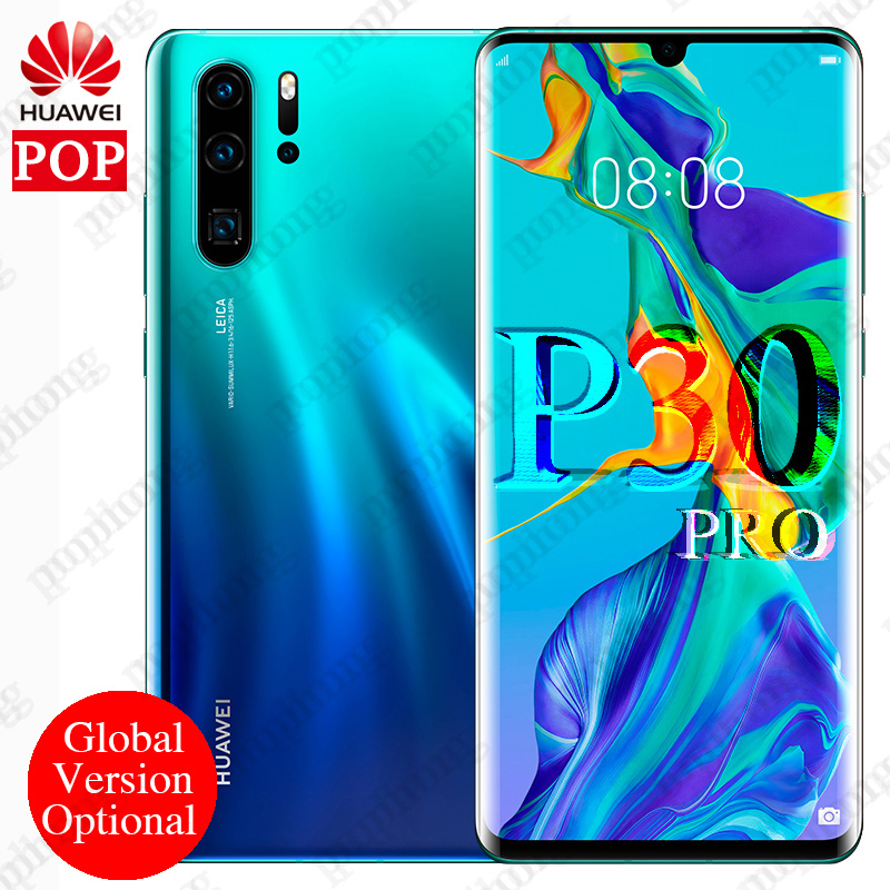 Refurbished HuaWei P30 Pro  6.47inch 8GB+128G/256G/512G  40.0MP NFC Fingerprint  smartPhone  HuaWei P30Pro