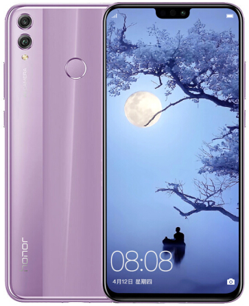 Huawei Honor 8X Global Rom MobilePhone 6.5&apos; Screen 3750mAh Battery Dual Back 20MP Camera Smartphone