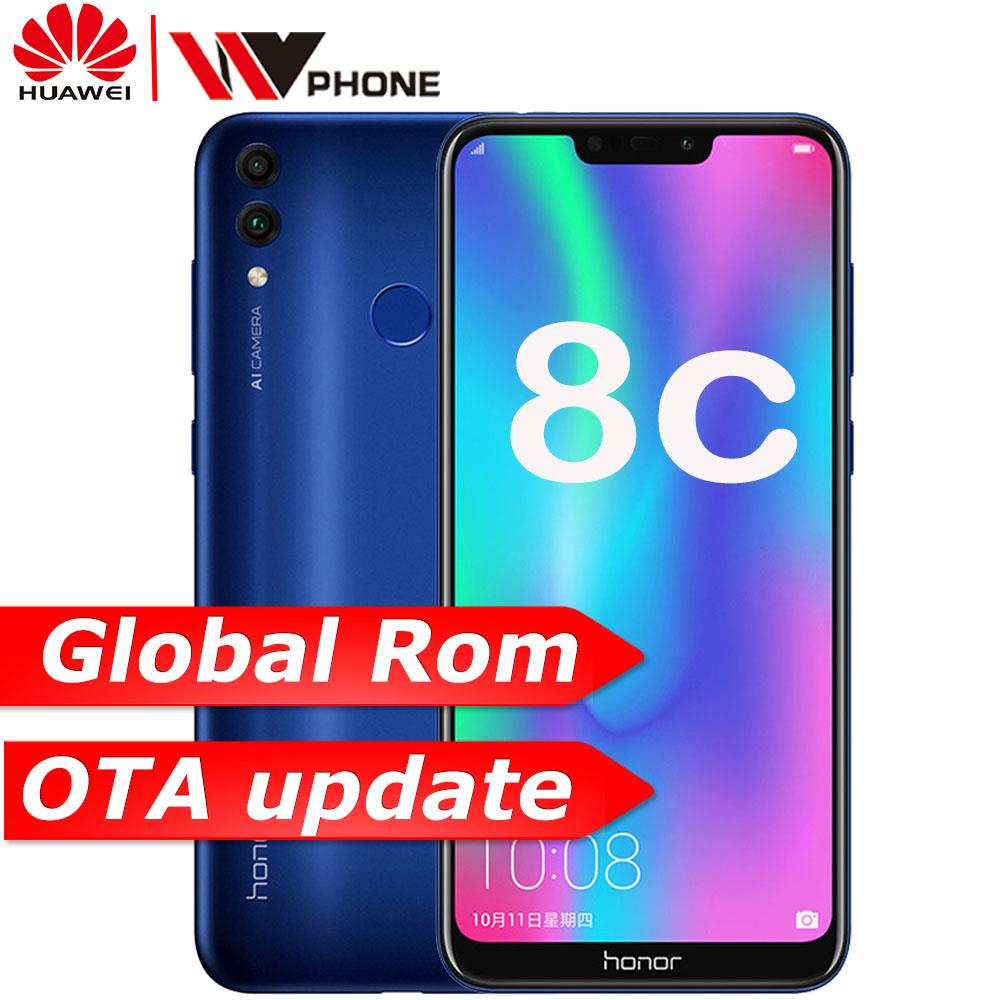 Refurbished Huawei 8C Honor 8C 6.26“ 4G+32G/64G/128G 8.0MP Dual  2+13MP Camera 4000mAh smartphone