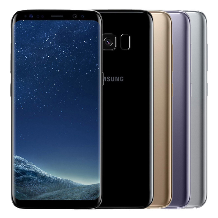 Refurbished Samsung Galaxy S8 64GB ROM+4GB RAM 5.8&quot; 12MP+8MP smartphone with small black dot