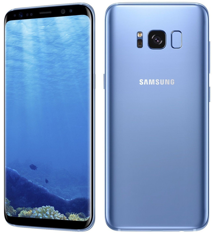 Refurbished Samsung Galaxy S8 64GB ROM+4GB RAM 5.8&quot; 12MP+8MP smartphone with small black dot