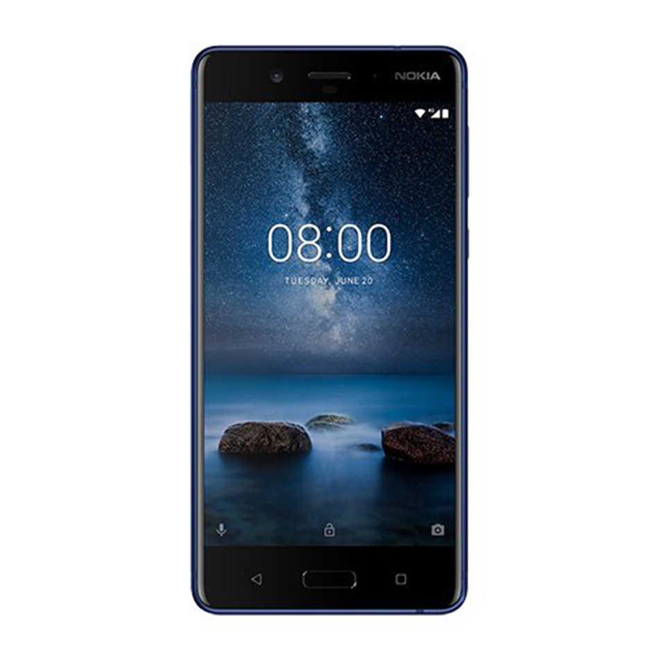 Refurbished Nokia 8  Mobile Phone 4GB RAM 64GB ROM 5.3&quot; Snapdragon 835 Dual 13MP Camera NFC 4G phone