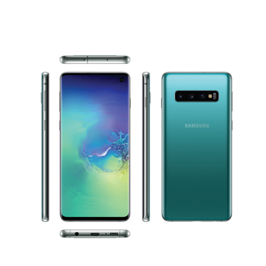 Refurbished Samsung Galaxy S10 6.1&quot; 4G Phone 8GB RAM 128GB ROM  3 rear Camera 3400mAh NFC Phone