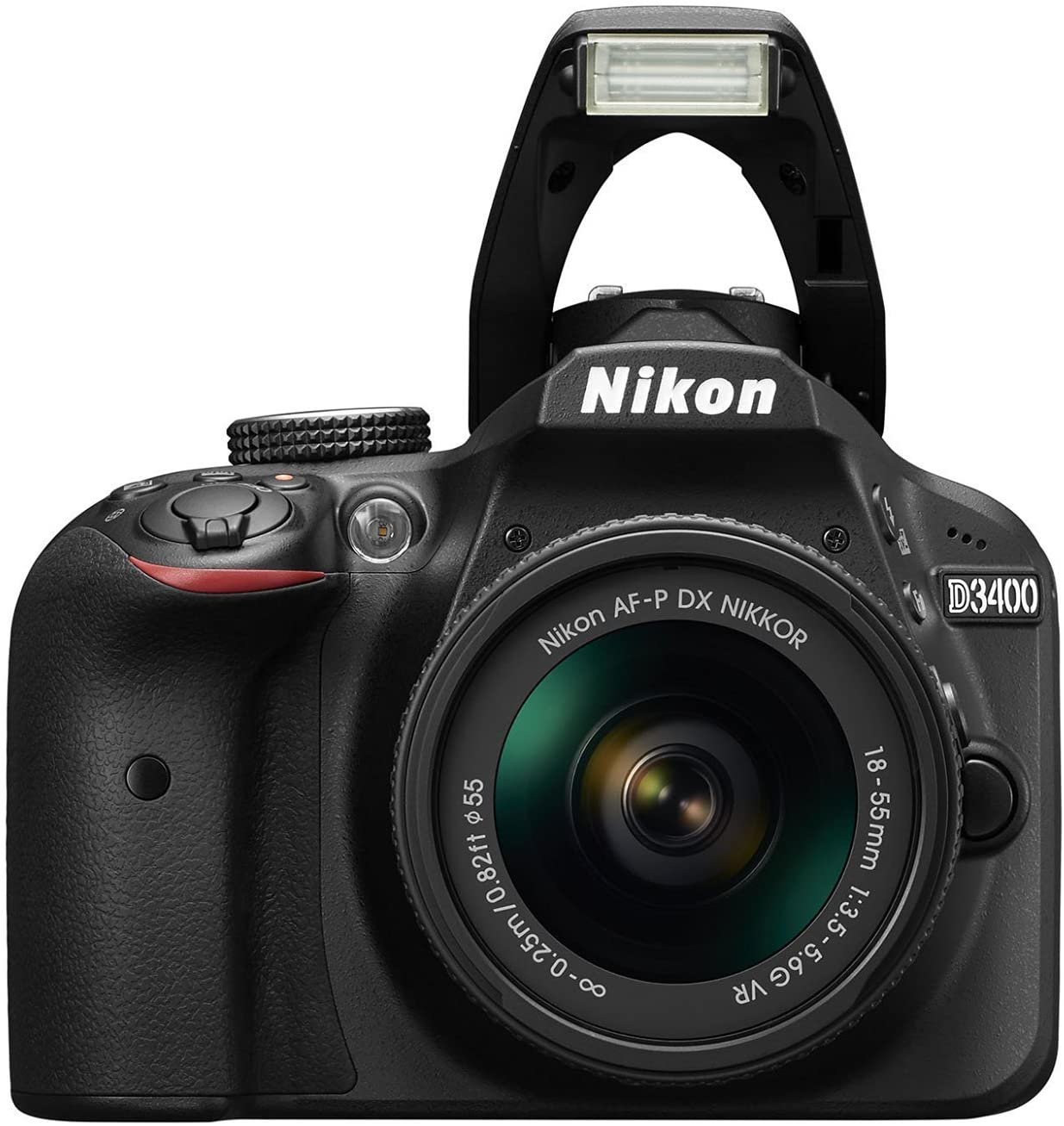 Nikon D3400 DSLR Camera w/ AF-P DX NIKKOR 18-55mm Household package 99% New Used