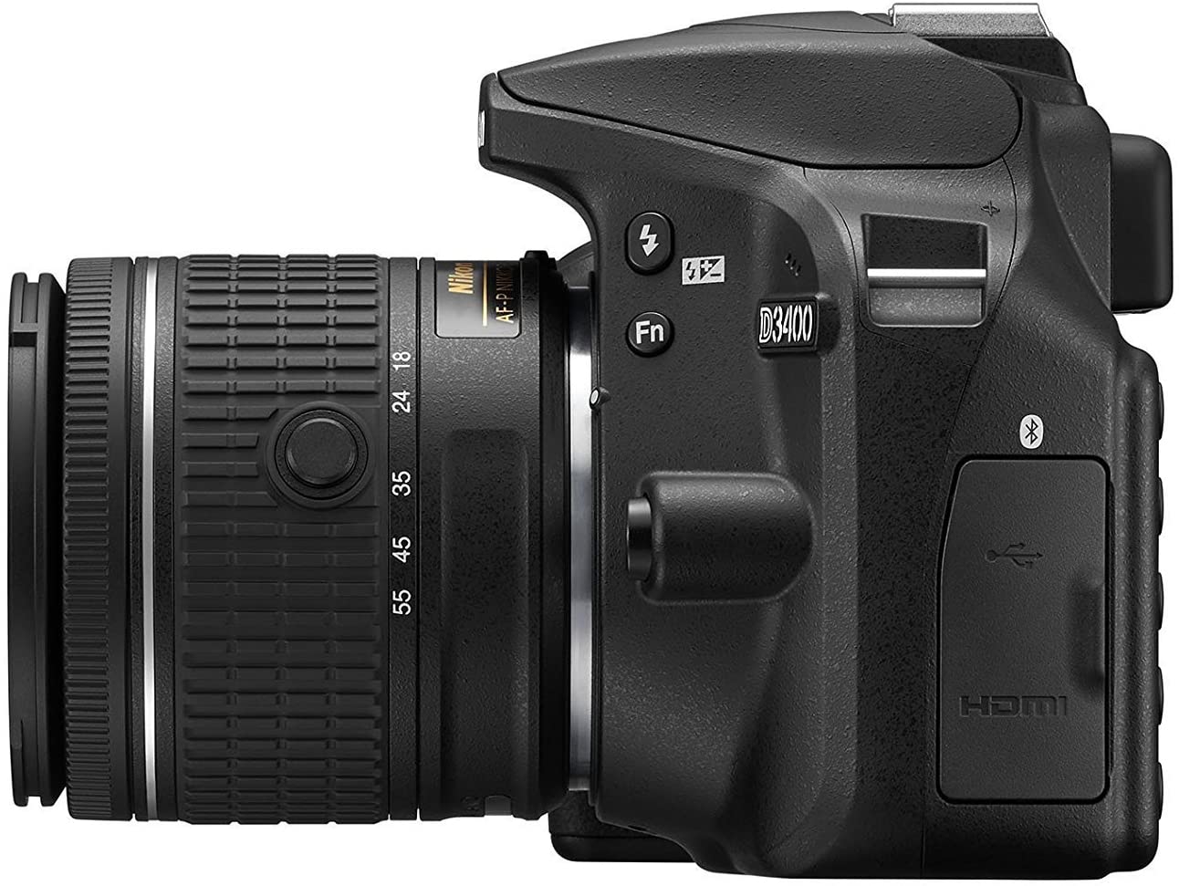 Nikon D3400 DSLR Camera w/ AF-P DX NIKKOR 18-55mm Household package 99% New Used