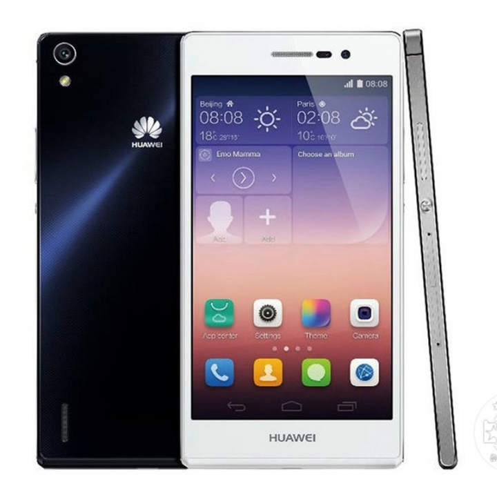 Refurbished phone Huawei P7 2+16GB -5 &apos;&apos;screen-13+8MP- single sim smartphone hua wei p7