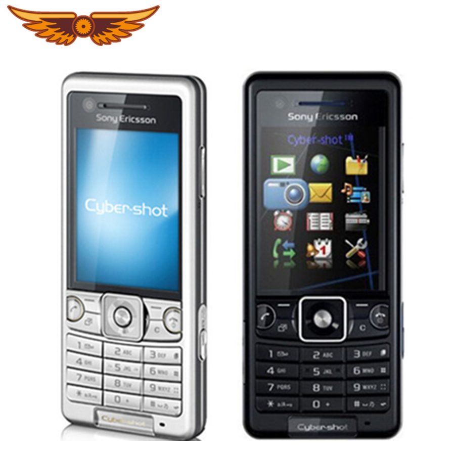Refurbished Unlocked Sony Ericsson C510 Single Core 3.15MP Bluetooth 930 mAh FM Radio  Cellphone
