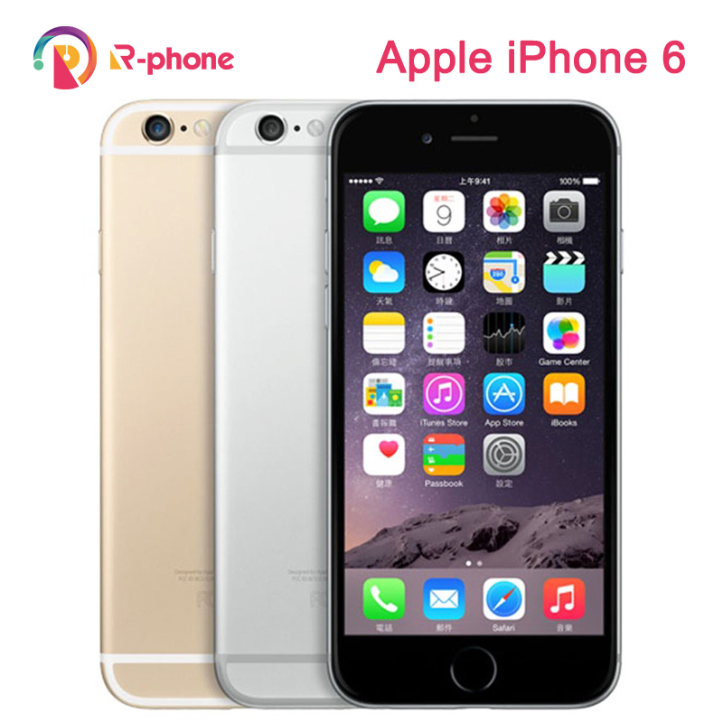 Refurbished  iPhone 6  4.7 Inches 1GB RAM 16GB ROM with fingerprint 8MP  WCDMA  Unlocked  Smartphone