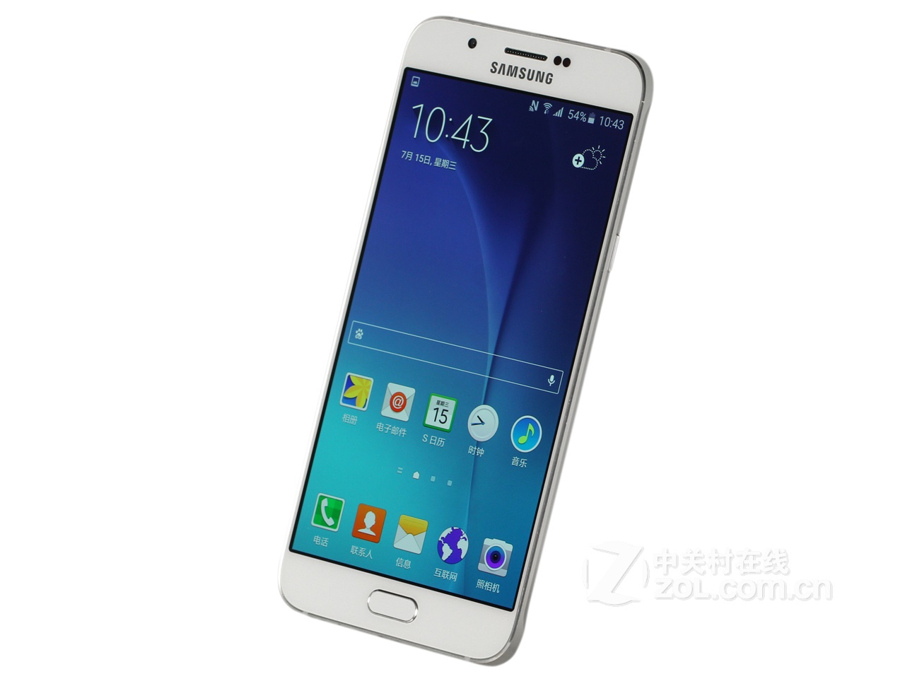 Refurbished Unlocked Samsung Galaxy A8000 5.7Inch 2GB Ram 16GB ROM 16.0+5.0MP  4G Mobile Phone