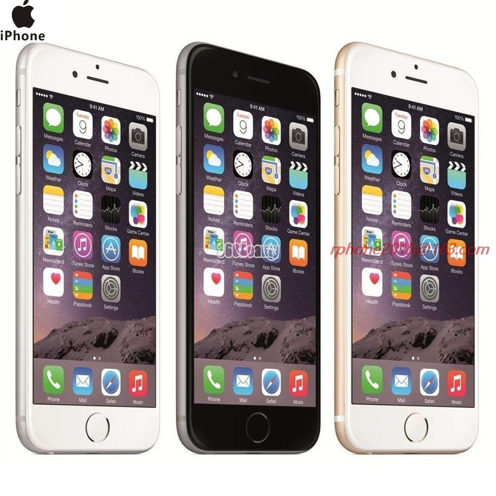 Refurbished smartPhone iphone 6 -16G/32/64/128-8 MP+1.2 MP- 4.7&quot;+4G net without fingerprint  iphone6