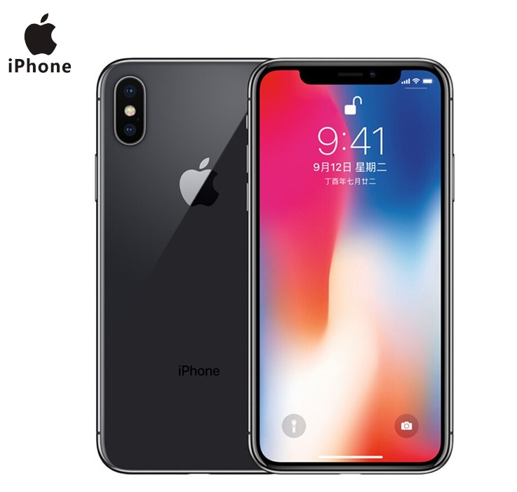 Refurbished Apple iPhone X Phone 64G/256G 5.8Inch without Face  Fuction 3GB Ram  Dual Camera  4G LT