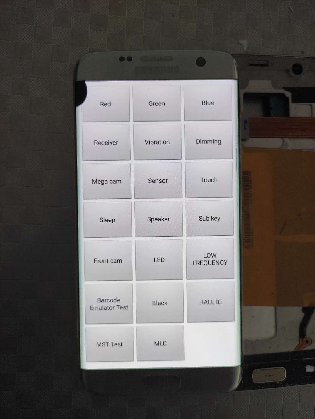 Refurbished Samsung Galaxy S7 edge dual sim Unlocked 4G 128G/32GB/64GB WIFI GPS with small black dot