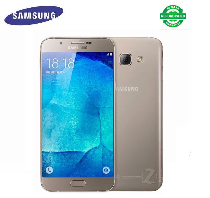 Refurbished Unlocked Samsung Galaxy A8000 5.7Inch 2GB Ram 16GB ROM 16.0+5.0MP  4G Mobile Phone