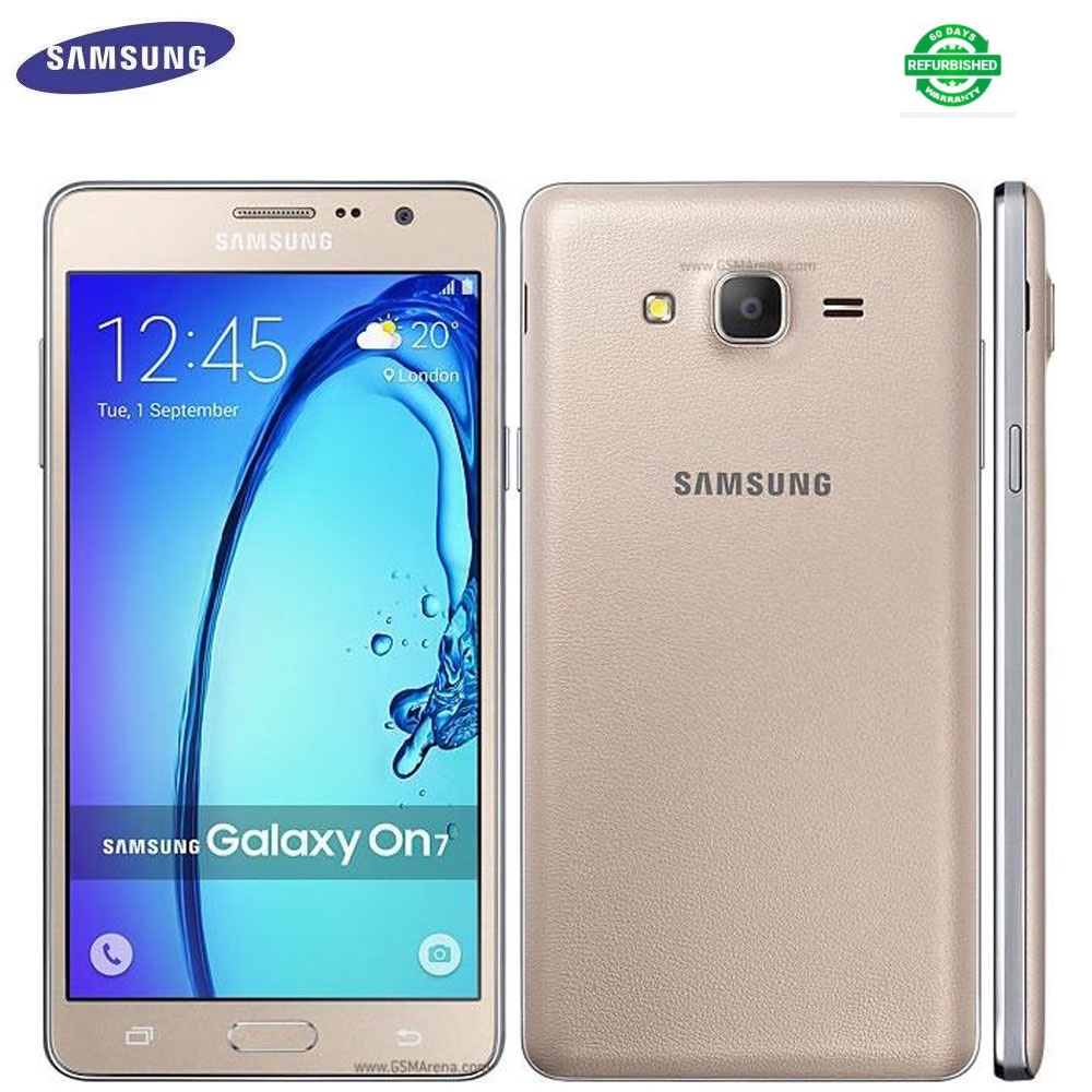 Refurbishedl Samsung Galaxy On7 G6000 Mobile Phone 8GB/16 ROM 1.5 RAM 13MP Camera Quad Core Dual sim