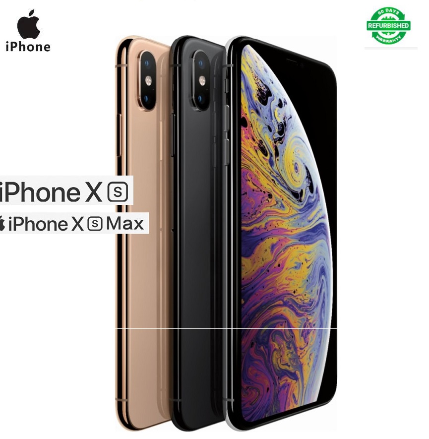 Refurbished iphone Xs Max 256GB+4GB 6.5 inch apple smart phone with Face recognition iphone XS max