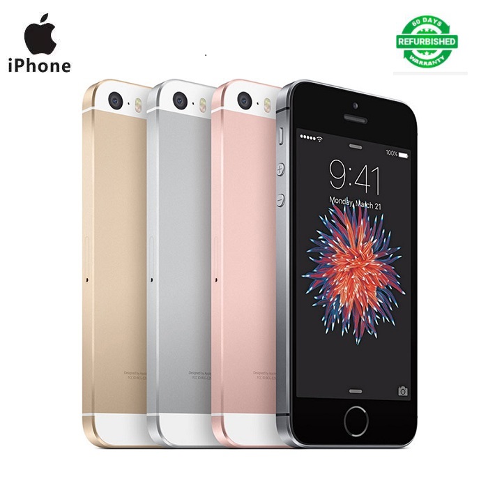 Refurbished  4GLET iphone SE 32GB+2GB 12MP+1.2MP 4.0 inch with fingerprint iphone SE 32gb unlocked