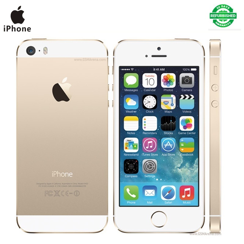 Refurbished 32GB Unlocked Apple iPhone 5S   4inch IPS 32GB 8MP GPS IOS iPhone5s with Fingerprint Phones