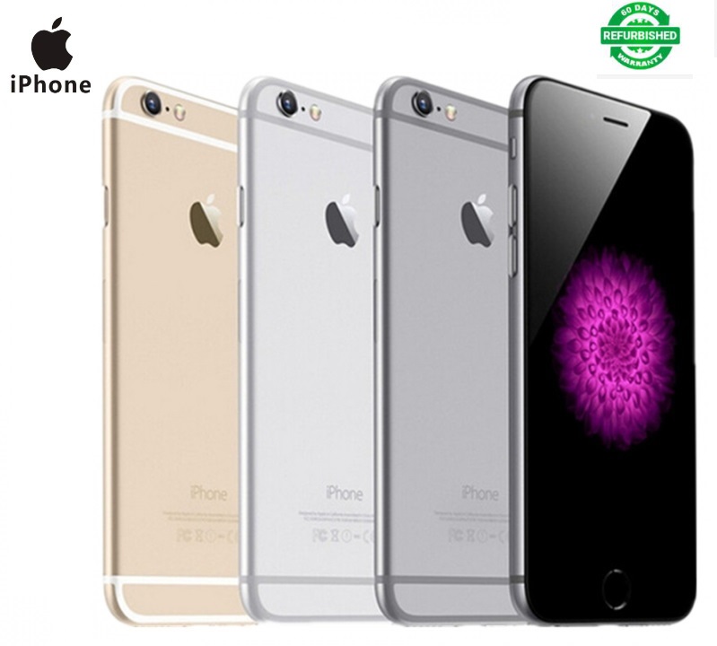 Refurbished smartPhone iphone 6 -16G/32/64/128-8 MP+1.2 MP- 4.7&quot;+4G net without fingerprint  iphone6