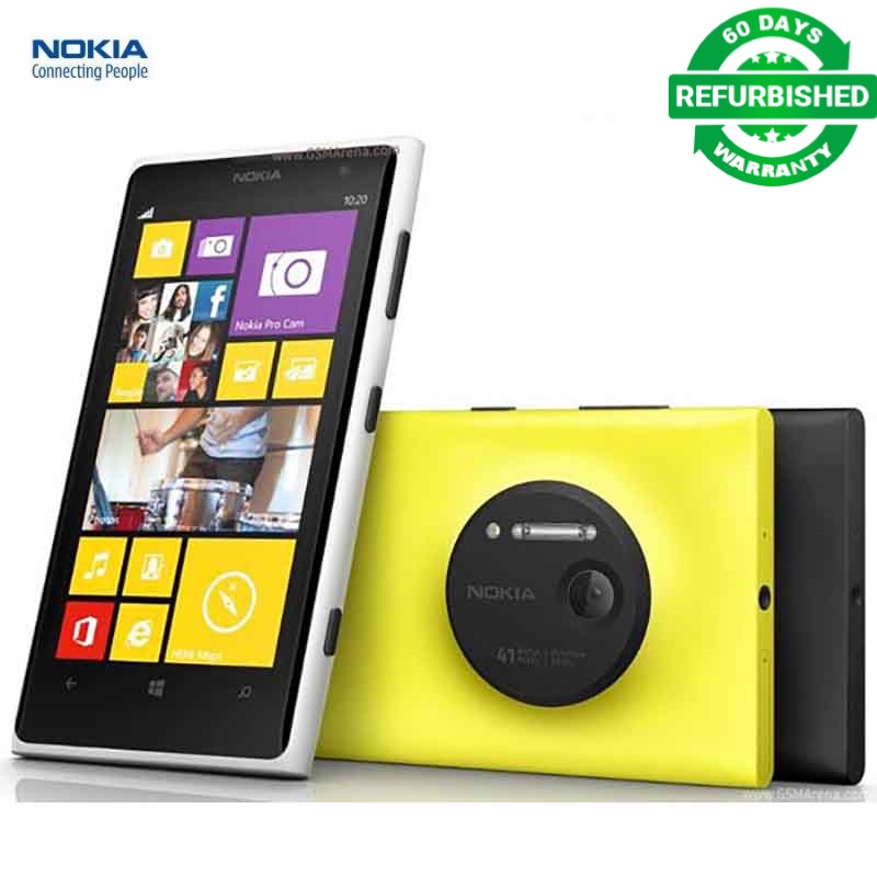 Refurbished Smartphones Nokia lumia 1020 Windows 32GB Camera 41MP GPS Wifi 4.5 inch Screen 32G