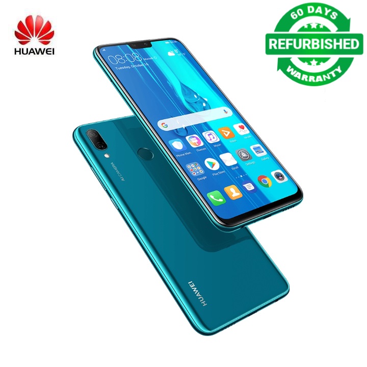 Refurbished smartphone Huawei Y9 (2019) , 6.5&quot;, 4+64GB, 16MP+2MP 4G (Dual SIM) mobile phone