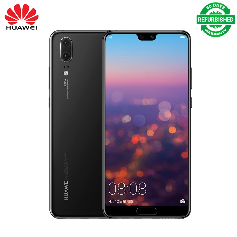 Refurbished smartphone Huawei P20 4GB+64G/128GB Dual Rear Camera 5.8 inch Full Screen SuperCharge