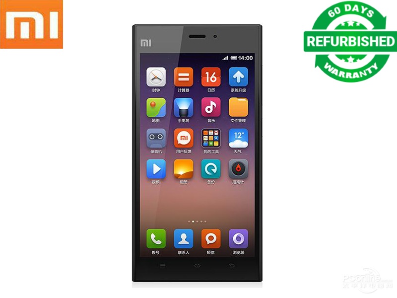 Refurbished Unlocked Xiaomi mi3 5&apos;&apos; 2GB RAM 16/64GB ROM 13MP+2MP Mobile Phone