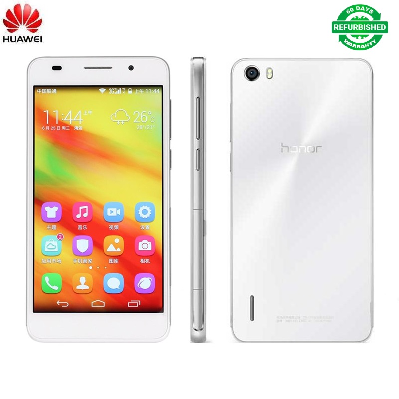 Refurbished phone Huawei Honor 6  3+16GB -5&apos;&apos;screen 13+5 MP--3100mAh smartphone Honor6