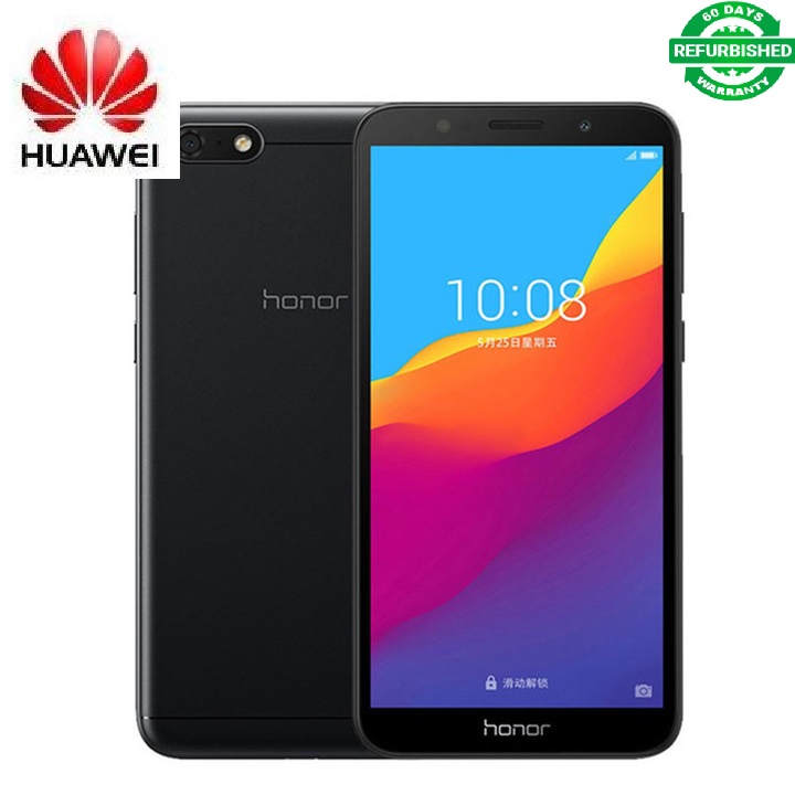Refurbished Huawei Y5 Prime 2018 LTE Smartphone 5.45&quot; Dual SIM Dual Standby 13MP Camera Face Unlock