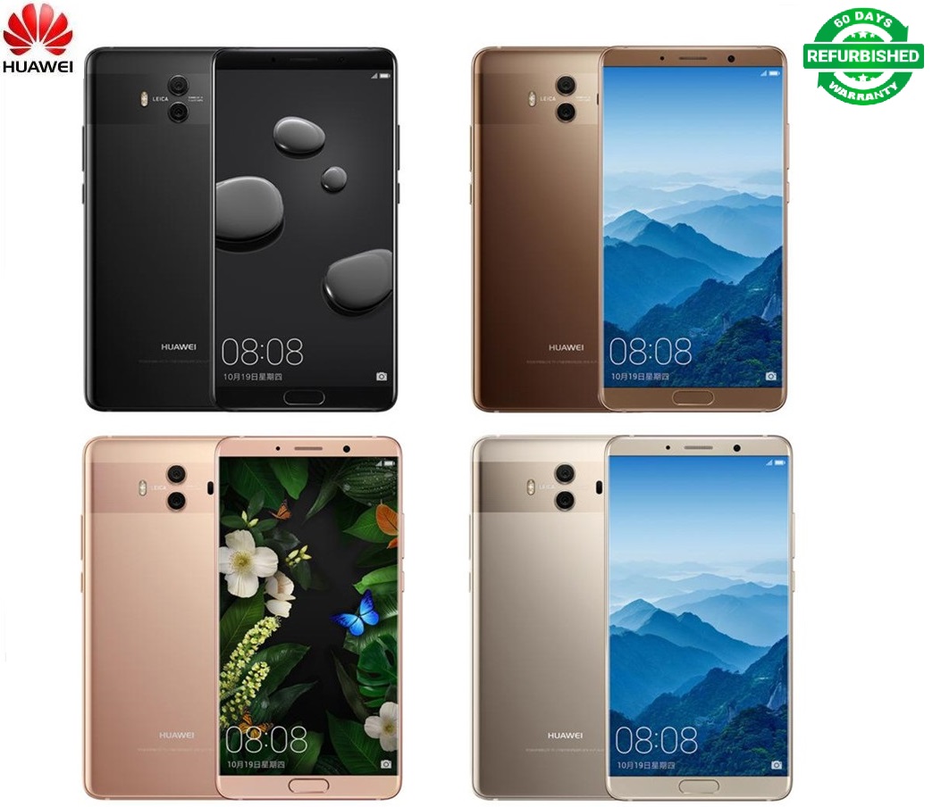 Refurbished Huawei Mate 10 4G+64GB 5.9” Dual Camera 20MP+8MP Android 8.0 Smartphone Kirin970 mate10